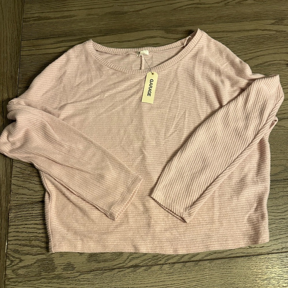 Garage Pink Long Sleeve Tee-Cute!